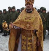 Престольный праздник  Святого мученика Меркурия Смоленского на полигоне «Алагяз»
