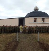 Благословение личного состава перед БТУ